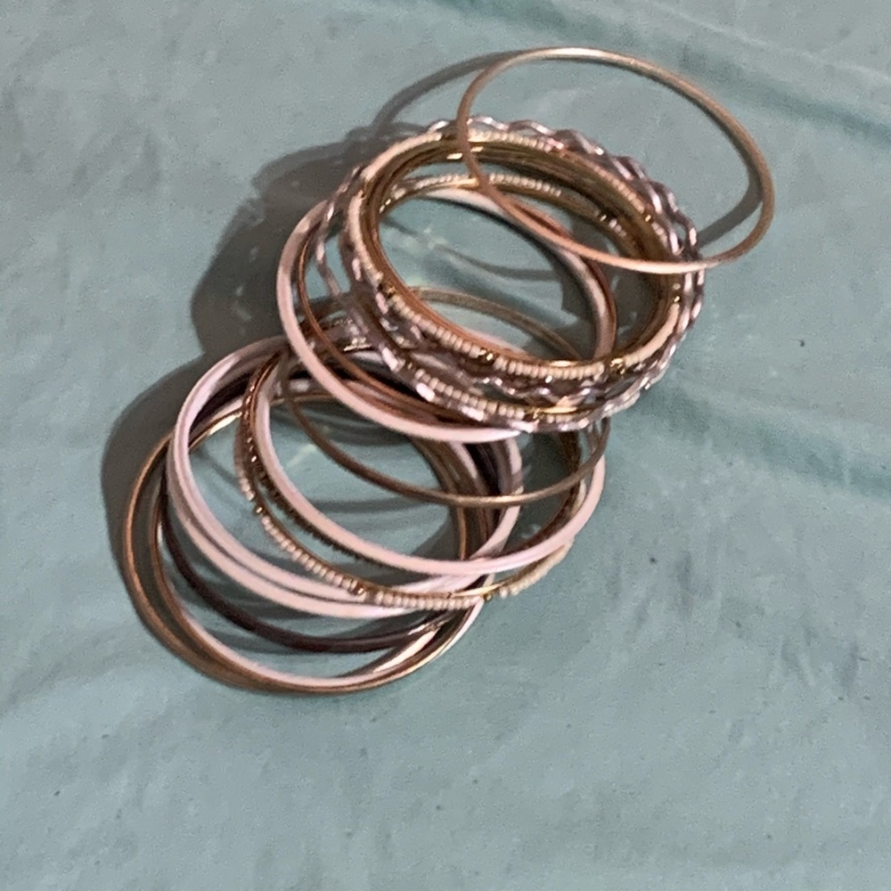 Bangles. All pictured included.